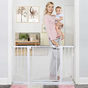 Extra Wide Auto Close Baby Gate