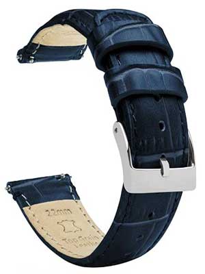 Barton Alligator Grain - Quick Release Leather Watch Bands