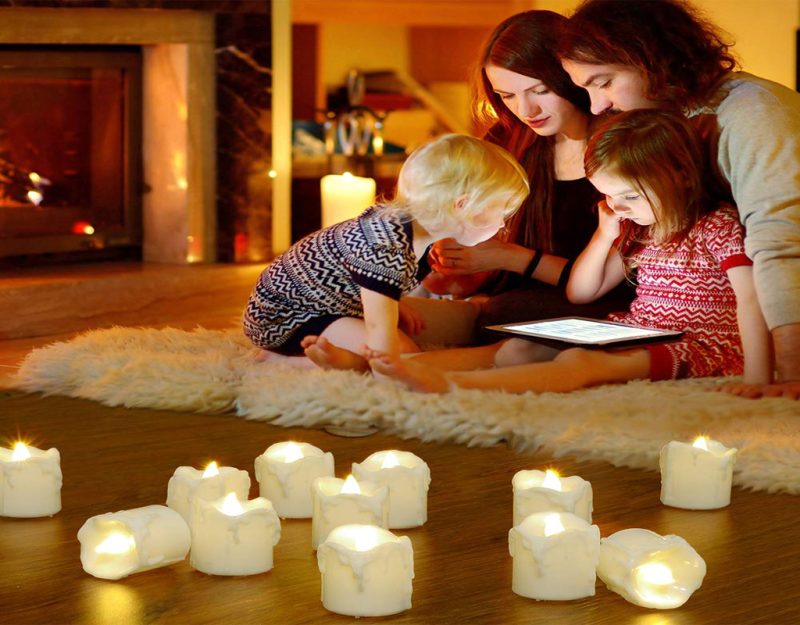 pChero-Battery-Operated-Led-Decorative Flameless Candles