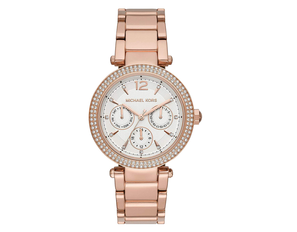 Parker Rose Gold-Tone Stainless Steel Watch MK5781