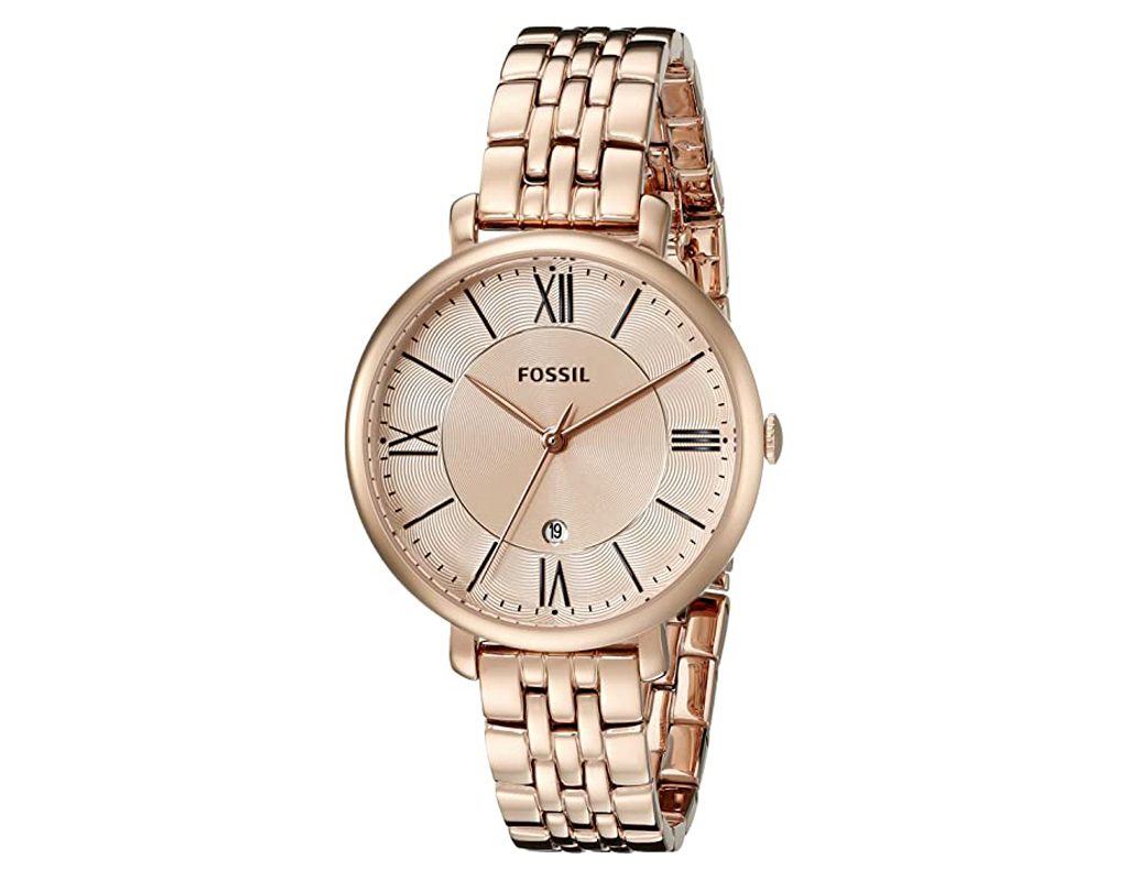 Fossil ES3434 Jacqueline Gold Tone Stainless