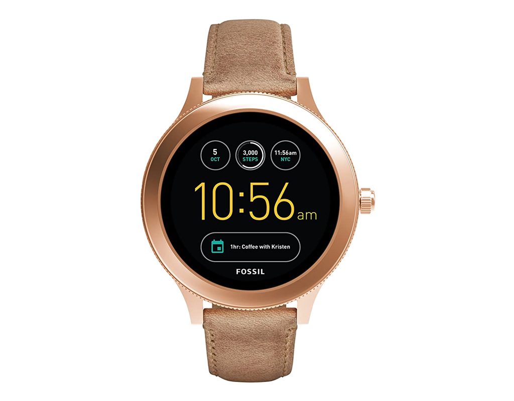 Fossil Venture gen 3 Stainless Touchscreen Leather