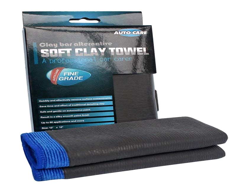 Clay Bar Towel, Auto Care Fine Grade Microfiber