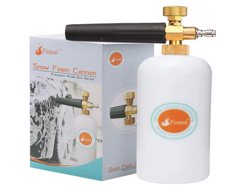Foseal Snow Foam Lance Jet Wash Pressure Car Washer Foam Cannon 