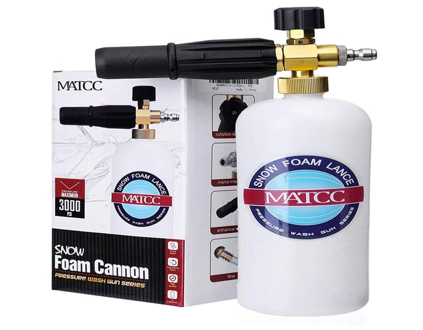 MATCC Foam Cannon II Foam Nozzle Pressure