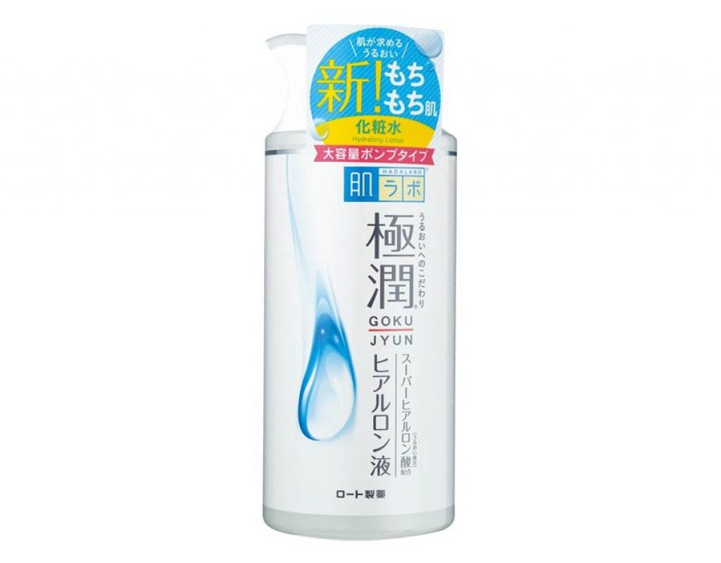 HADALABO Gokujun Hyaluronic Lotion Moist 5 Best Hyaluronic acid serum and lotion
