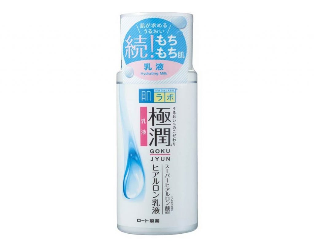 HADALABO Gokujun Hyaluronic Lotion Moist 2 Rohto Goku-jun Hyaluronic Milky Lotion,Hyaluronic Acid Serum and Lotion