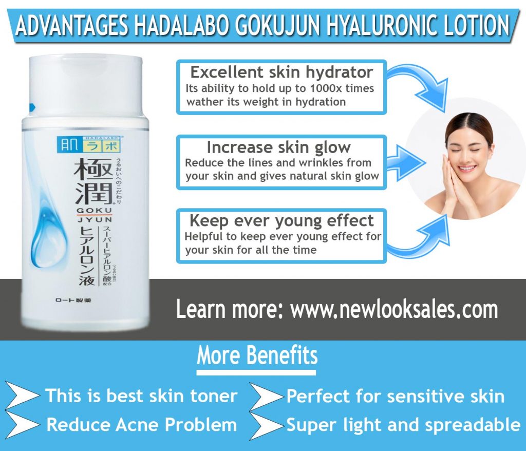 HADALABO Gokujun Hyaluronic Lotion Moist