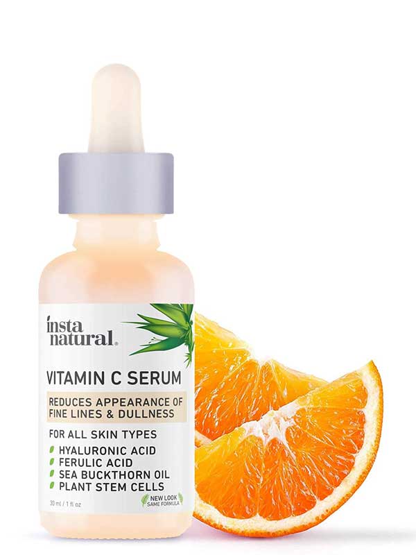 InstaNatural Vitamin C Serum Natural and Organic Anti Wrinkle Reducer Formula