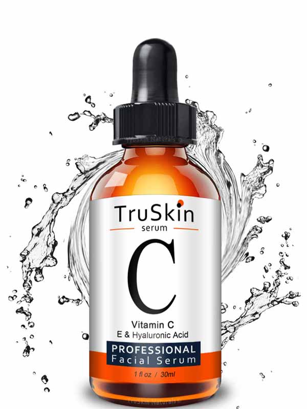 TruSkin Vitamin C Serum with Hyaluronic Acid Vitamin E 1 fl oz