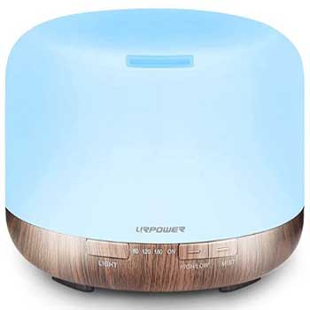 URPOWER 500ml Aromatherapy Essential Oil Diffuser Humidifier