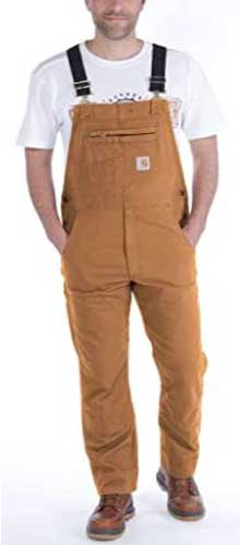 Carhartt Men's Relaxed Fit Canvas Bib Overall