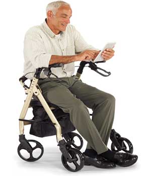 Comodita Prima Heavy-Duty  Rollator 