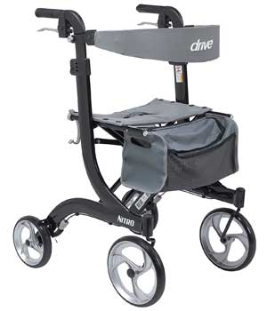 Drive Medical Nitro Rollator Walker Drive Medical Nitro Rollator Walker