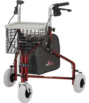 Nova Traveler Rollator Walker 