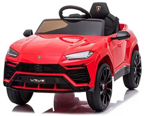 TOBBI Four-Wheel 12V Electric Ride on Cars with Remote Control for kids