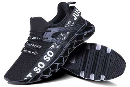 Best Running Shoes for Men Reviews (2024) 29 UMYOGO Men's Athletic Walking Blade Running Tennis Shoes