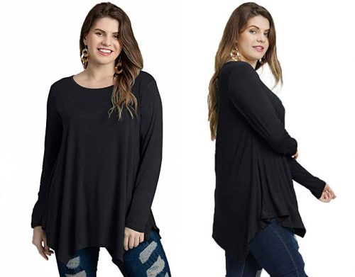 tunic dress and leggings